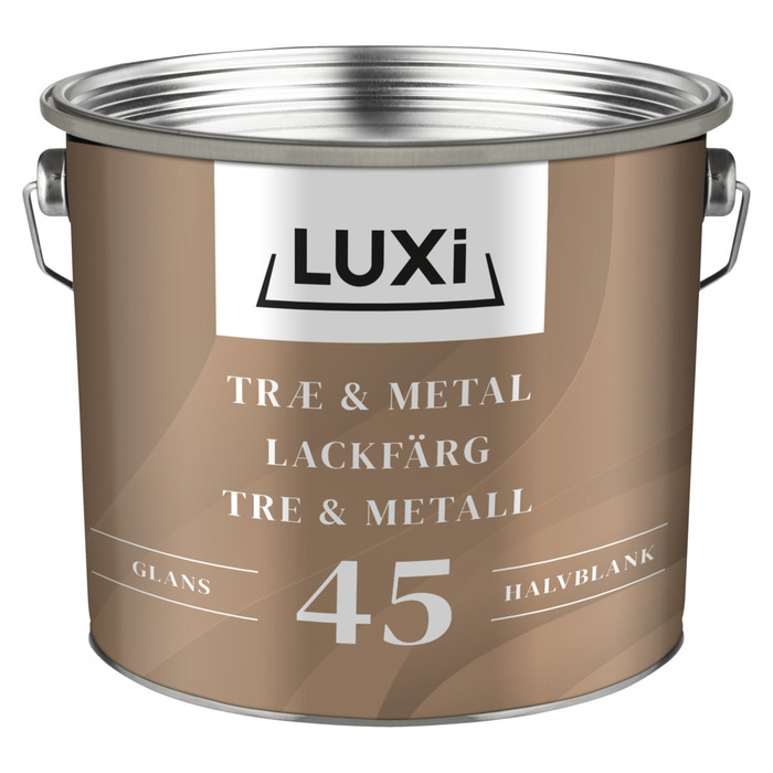 Lackfärg 45 Vit 2,5 L Luxi